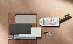 aventos hk i-02, [km 930 -2800] заглушки тёмно-серого цвета